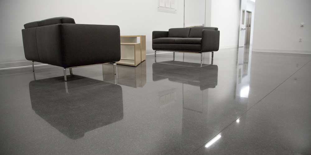 tru pc (polished concrete) effect floor